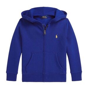 Polo by Ralph Lauren Kids Royal Blue Zip-Up Hoodie